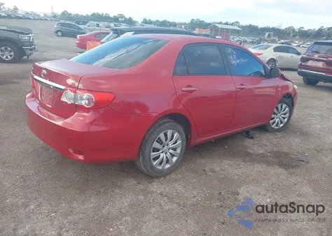 2012 Toyota Corolla Le из США, поврежденный, VIN 2T1BU4EE1CC893279